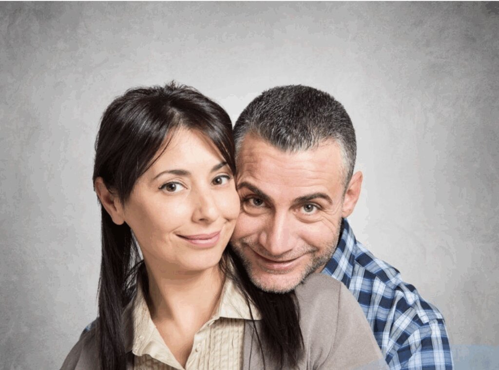 Foreign Woman and American Man